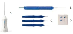 Pack vitrectomie Bi-blade combiné - grand champ - 25G - Boîte de 6