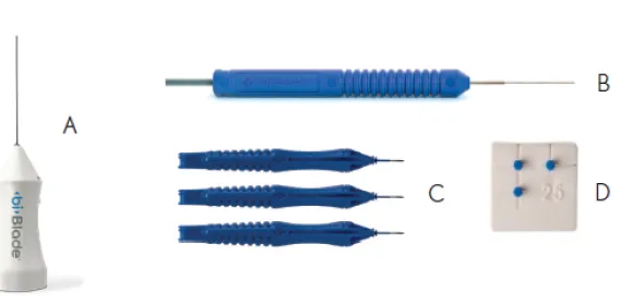 Pack vitrectomie Bi-blade - grand champ - 25G - Boîte de 6