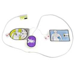 Paire d'électrodes CPR Uni Padz III, adulte et enfant