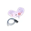 Paire d'électrodes de défibrillation externe multifonction, enfant (poids inf. à 10 kg), lot de 5