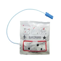 Paire d'électrodes préconnectées, adulte, pour FRED EASY, lot de 100