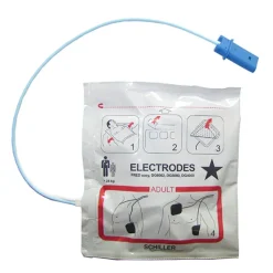 Paire d'électrodes préconnectées, adulte, pour FRED EASY