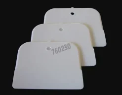 Palette applicateur en PP blanche 98,4 x 74,6 mm x 5