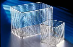 Panier acier inox