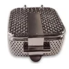 Panier de lavage - maille 1 x 1 et tôle microperforée - 40 x 40 x 20 mm