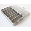 Panier de lavage - maille 1 x 1 et tôle - 6 compartiments - 180 x 105 x 30 mm
