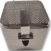 Panier de lavage - maille 1 x 1 et tôle microperforée - 60 x 60 x 60 mm