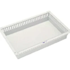 Panier de rangement pour chariot pharmacie - hauteur 10 cm