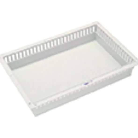 Panier de rangement pour chariot pharmacie - hauteur 10 cm