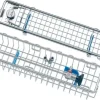 Panier de stérilisation large pour optique lg utile sup 20cm inox autoclav large, couvercle, cales silicone