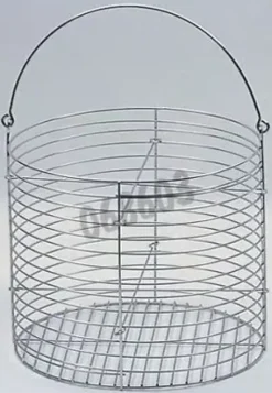 Panier en fil avec croisillons Ø 210 mm hauteur 180 mm