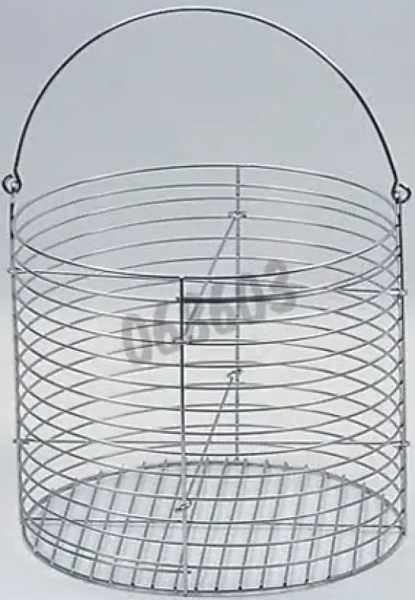Panier en fil avec croisillons Ø 210 mm hauteur 180 mm