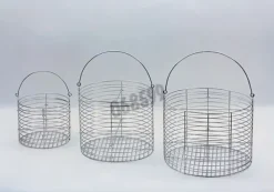 Panier en fil Ø 210 mm hauteur 180 mm
