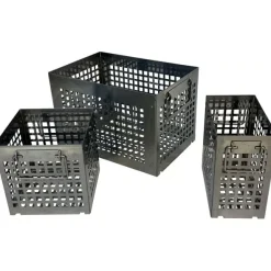 Panier en inox 200 x 200 x h200 mm