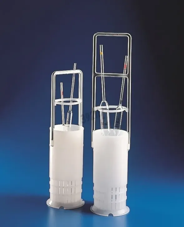 Panier porte pipette diametre 145mm hauteur 495mm x 4
