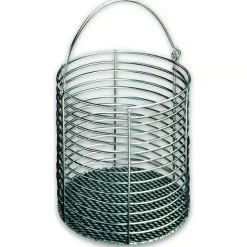 Panier rond acier inox Ø 200xH200 mm