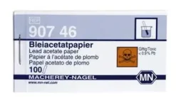Papier Acétate de plomb, livret 10 x 75 mm
