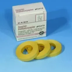 Papier indicateur spécial pH 5,4-7,0, recharge de 3 rouleaux, quantité de commande minimum 2 paquets