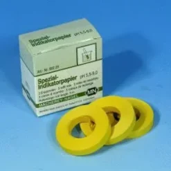 Papier indicateur spécial pH 5,5-9,0, recharge de 3 rouleaux, quantité de commande minimum 2 paquets