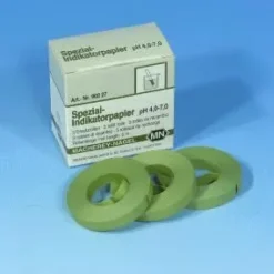 Papier indicateur spécial pH 4,0-7,0, recharge de 3 rouleaux, quantité de commande minimum 2 paquets