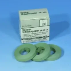 Papier indicateur spécial pH 3,8-5,8, recharge de 3 rouleaux, quantité de commande minimum 2 paquets