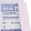 Papier test Chrome, Languette 20 x 70 mm pour 200 déterminations