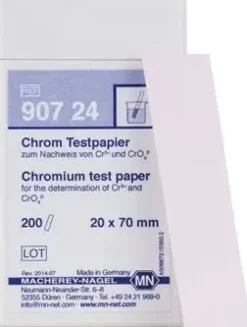 Papier test Chrome, Languette 20 x 70 mm pour 200 déterminations