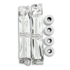 Papier thermochimique sans quadrillage (largeur 5 cm), 12 rouleaux (3 x 4), pour Efficia DFM100