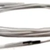 Paquet de 24 électrodes à usage unique 13 mm diam 0,40 mm en acier montées sur câbles, 6 couleurs différentes (sachets