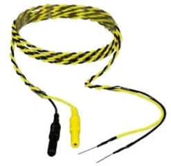 Paquet de 20 paires d'électrodes à usage unique 13 mm diam 0,40 mm en acier. Montées sur une paire de