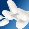 Pelle à glace PP blanc 1kg 38 cm