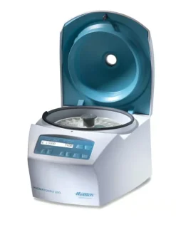 Petite centrifugeuse de paillasse HAEMATOKRIT 200 max 13 000 tr/min - capacité max de 24 capillaires
