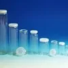 Pilulier 50 ml avec cape PE 100 x 30 mm hxØ x 200