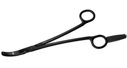 Pince BiClamp - l. 210 mm - autoclavable - coudée 25° - mors striés - câble 3 m - fiche MF -