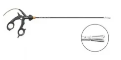 Pince bipolaire coelioscopique ERGOact - Ø 5 x 360 mm - fenêtrée - câble l.4,5m - pour bistouri ARC 400/350/Système