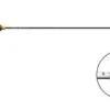 Pince bipolaire coelioscopique ERGOeco - Ø 5 x 460 mm - Maryland - deux broches 22 mm - câble 4,5 m - générateur