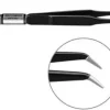 Pince bipolaire coudée - l. 110 mm - pointue