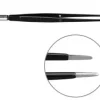 Pince bipolaire droite - l. 195 mm - pointe mousse 8 x 1 mm