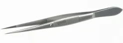 Pince brucelles longueur 145 mm bout pointu droit guide