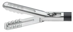Pince 10mm/ 36cm poignée crémaillère à mors symétriques fenétrés