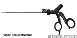Pince RoBi fenétrée ''Johan'' bariatrique autoclavable 5mm / 43cm / préhension fenétrée