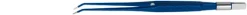 Pincette bipolaire baïonnette - l. 19,5 cm - pointe mousse 1 mm
