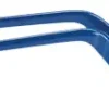 Pincette bipolaire baïonnette - l. 23 cm - pointe 1,2 mm - coudée vers le bas