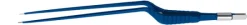Pincette bipolaire baïonnette - l. 24 cm - pointe pointue 0,7 mm