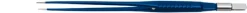 Pincette bipolaire droite avec guide - l. 26 cm - pointe mousse 2 mm
