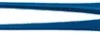 Pincette bipolaire droite - l. 19,5 cm - pointe mousse 1 mm