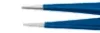 Pincette bipolaire droite - l. 14,5 cm - pointe mousse 1 mm