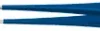 Pincette bipolaire droite - l. 16,5 cm - pointe mousse 1 mm