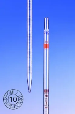 Pipette graduée 2 ml 0,02 ml