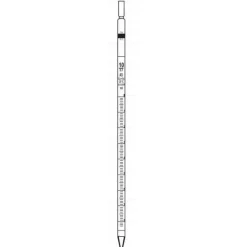 Pipette graduée 1 trait classe AS Schellbach 1 ml